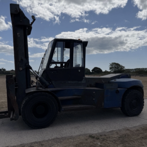 Linde H160d @1200 Diesel forklift truck with Fork Position And Side Shift