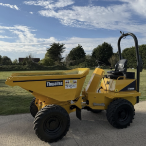Thwaites 3 Tonne swivel dumper road registered 3t dumper
